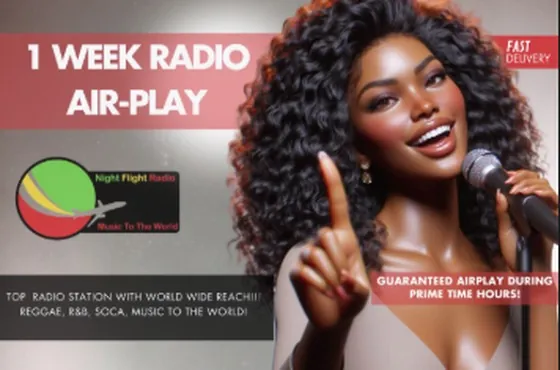 Radio Air-Play 1 Week promotional graphic